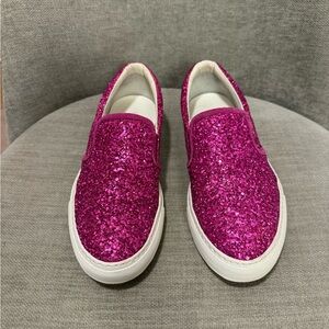 DSQUARED2 Fuchsia Glitter Sneakers
